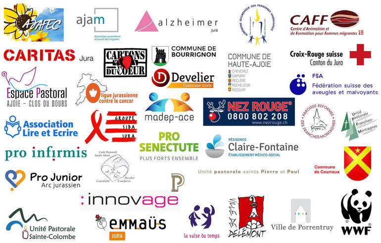 Associations membres de Bénévolat Jura