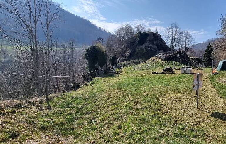 Bénévole avec les Amis du Château d’Asuel